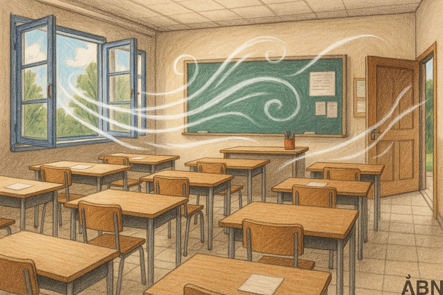 Ventilation guide for school
